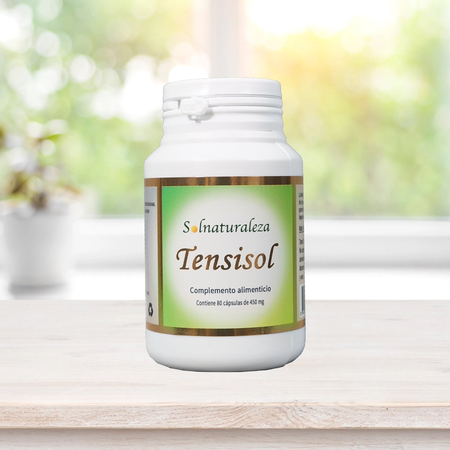 CONTROLA LA TENSIÓN ARTERIAL NATURALMENTE Con Tensisol (80 cápsulas)