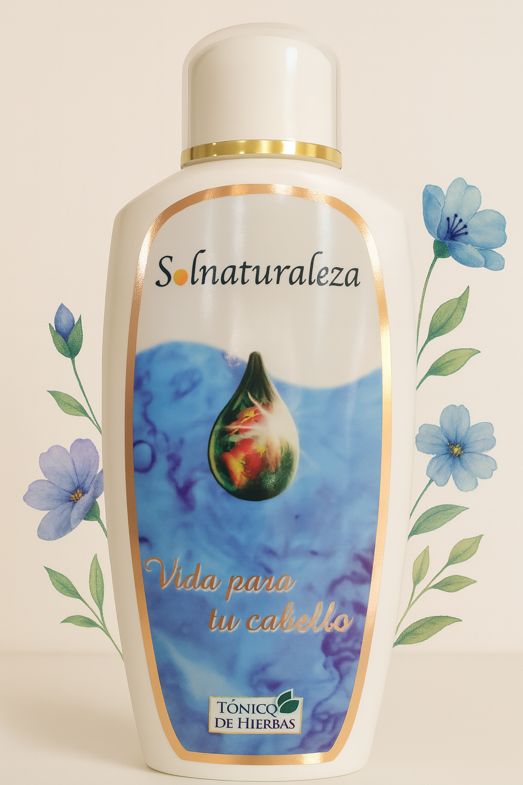 Tónico de hierbas: Solución natural para problemas capilares.