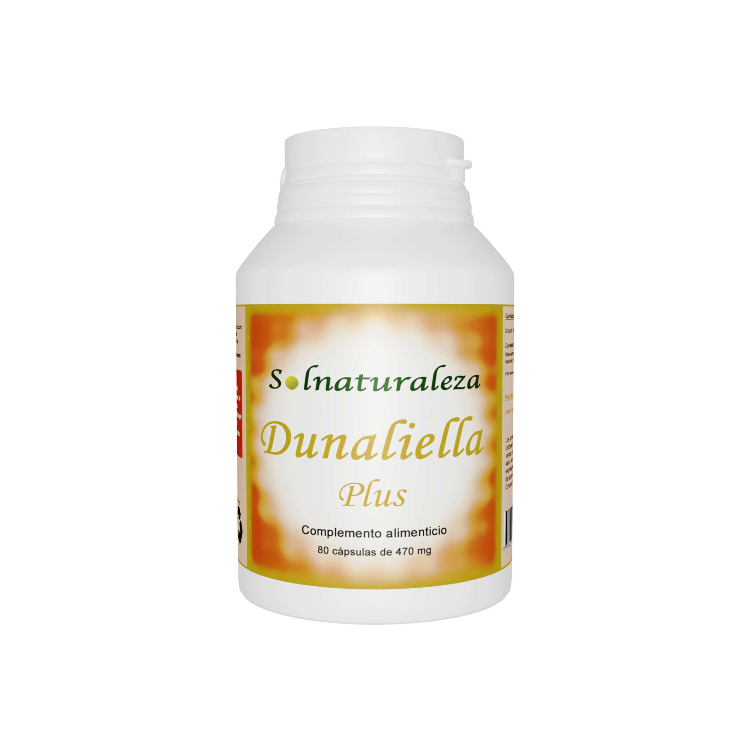 Dunaliella -Retrasa El Envejecimiento Sin Efectos Secundarios (80 cápsulas)